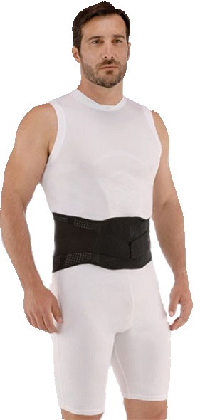 Plurival - Corsetto Lombare Elastico Steccato Anatomico Altezza 20 cm Taglia XL