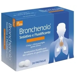 Bronchenolo Sedativo E Fluidificante - tosse e catarro 20 Pastiglie Orosolubili