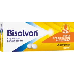 Bisolvon 8 mg - Mucolitico 20 compresse