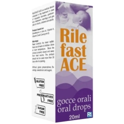 Rilefast Ace Gocce 20 ml - Rimedio per Meteorismo e Aerofagia