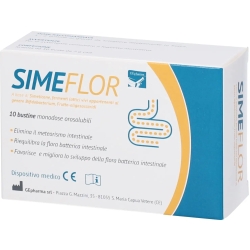 Simeflor - Dispositivo Medico Per Diarrea 10 Bustine Monodose