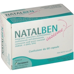 natalben insieme 60 capsule - integratore per l'allattamento