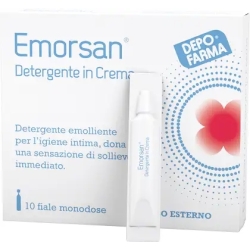 Emorsan Gel 10 fiale - Crema per Emorroidi e Ragadi Anali