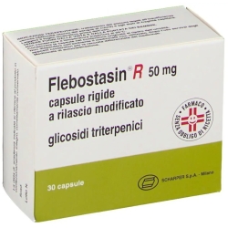 Flebostasin R 50 mg - Trattamento Insufficienza Venosa 30 Capsule A Rilascio Modificato