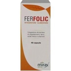 Ferfolic 40 Capsule - Integratore A Base Di Ferro