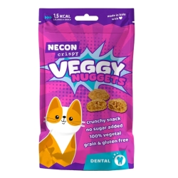 Veggy Nuggets Dental Cat - Snack complementare per gatti per l'igiene orale 85 gr