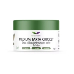 Baby Tarta Cricket Grilli Essiccati - Mangime per tartarughe d'acqua dolce 35 gr