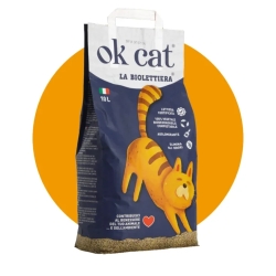 La Biolettiera - Lettiera Agglomerante Anti-Odore Ipoallergenica per Gatti 2,5 Kg