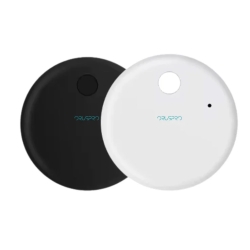 Taggy - Geolocalizzatore per Animali Domestici Compatibile Apple Find My Impermeabile - Nero