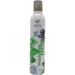 Shampoo Secco all'Aloe per Cani e Gatti Delicato 400 ml