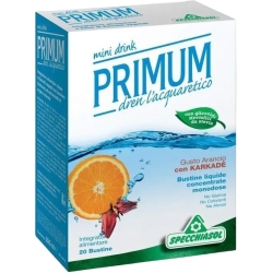 Primum Dren L'acquaretico Specchiasol - Mini Drink 20 bustine Gusto Arancio