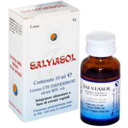 Salviasol Liquido 10 ml - Integratore Per Il Sistema Nervoso