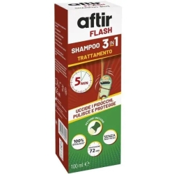 Aftir Flash shampoo 3 in 1 - Trattamento antipidocchi 100 ml