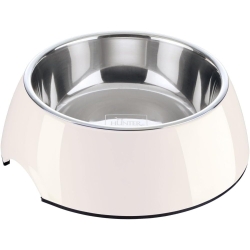 Ciotola In Melamina Bianca per Animali Domestici 350 ml