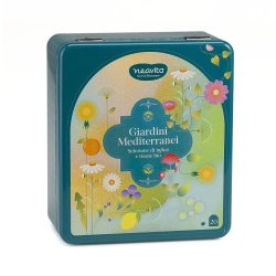 Neavita Giardini Mediterranei - Cofanetto regalo di infusi biologici 20 filtri