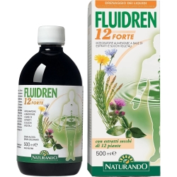 fluidren 12 forte - integratore ad azione drenante e depurativa 500 ml