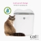 Pixi Box - Lettiera per gatti con Ingresso Superiore Bianca