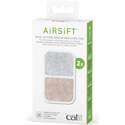 Airsift Dual Action - 6 Cuscinetti Filtranti Antiodore Per lettiera