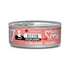 Mini Me 37 kitten Mousse Salmone - Alimento completo per gattini 85 gr