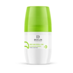 Bioclin Deo Roll On - Protezione 24H per Pelli Sensibili, Senza Sali di Alluminio 50 ml