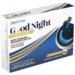 Good Night Zentiva 30 compresse - Integratore per il riposo