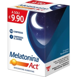 melatonina act 1 mg 150 compresse integratore per il sonno