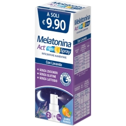 Melatonina Act Forte Spray 15 Ml - Integratore Per Il Sonno