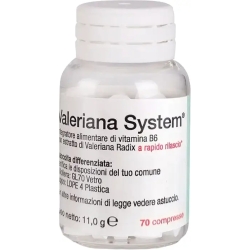 Valeriana System 70 Compresse - Integratore Per Conciliare Il Sonno