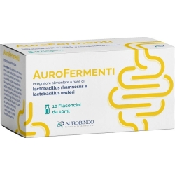 AuroFermenti 10 Flaconcini - Integratore per la flora batterica intestinale