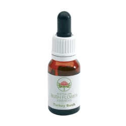 Turkey Bush Australian Bush Flower Essences Gocce 15 ml - Integratore per ritrovare la sicurezza in se stessi