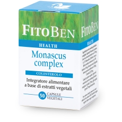 Monascus Complex 50 Capsule - Integratore Per Il Metabolismo Del Colesterolo E Dei Trigliceridi