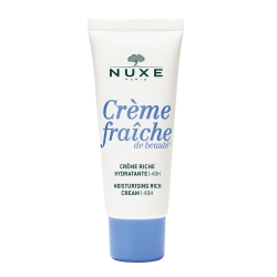 Nuxe Crème Fraiche De Beauté - Crema Ricca Idratante E Nutriente 48H Per Pelli Secche 30 ml