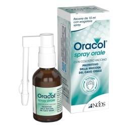 Oracol Spray Orale - Sollievo e Protezione Per Stomatiti, Gengiviti, Afte 15 ml