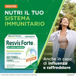 Resvis Forte Xr 12 Compresse Effervescenti - Integratore Per Il Sistema Immunitario (Confezione Danneggiata)