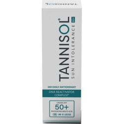 Crema Solare Viso 50 più SPF Antiossidante Tannisol Sun Intolerance 50 ml (Confezione Danneggiata)