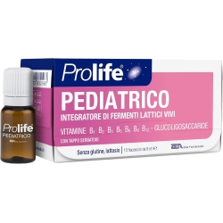 Prolife Pediatrico 10 Flaconcini 10 ml - Integratore Di Fermenti Lattici Vivi