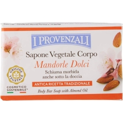 I Provenzali saponetta corpo all' olio di mandorle dolci 250 ml (Confezione Danneggiata)