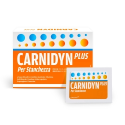 Carnidyn Plus 20 bustine - Integratore di Aminoacidi, Vitamine e Sali Minerali