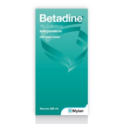 betadine Collutorio - disinfettante della mucosa orale 200 ml