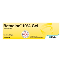 betadine Gel 10% - disinfezione della cute lesa 30 g