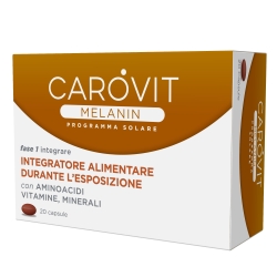 Carovit Melanin Programma Solare 20 Capsule - Integratore
