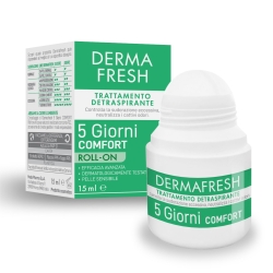 Dermafresh Deodorante 5 giorni Comfort Roll-on - Trattamento Detraspirante 15 ml