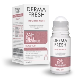 Dermafresh Deodorante 24h per pelle sensibile roll-on 50 ml