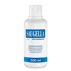 saugella Dermoliquido - Detergente Intimo Ph 3.5 500 Ml