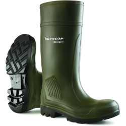 Purofort - Stivali di Sicurezza S5 Verdi Taglia 39
