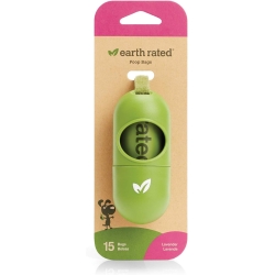 Distributore Sacchetti - 15 bustine Biodegradabili Profumo Lavanda