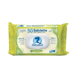 Sano E Bello - 50 Salviette Detergenti Delicate alla citronella