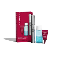CLARINS Cofanetto Wonder Volume Mascara XXL - Mascara + Struccante + Contorno Occhi