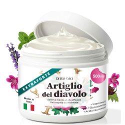 Gel Artiglio del Diavolo Extra Forte 98% per Muscoli e Articolazioni 500 ml
