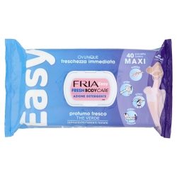 Fresh Body Care - 40 Salviette Maxi Al the verde per l'Igiene del Corpo